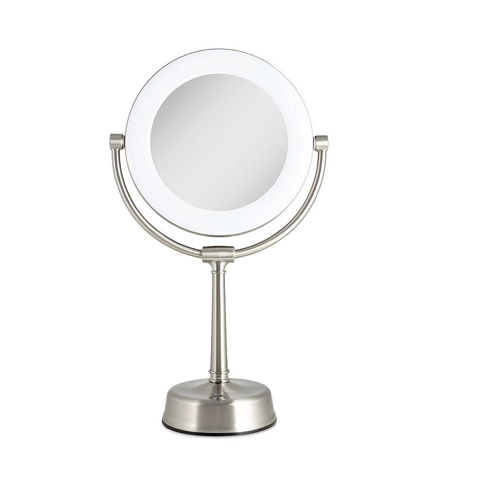 Zadro Lexington Customizable Sunlight LED Lighted Vanity Mirror, 10X/1X Magnification 1