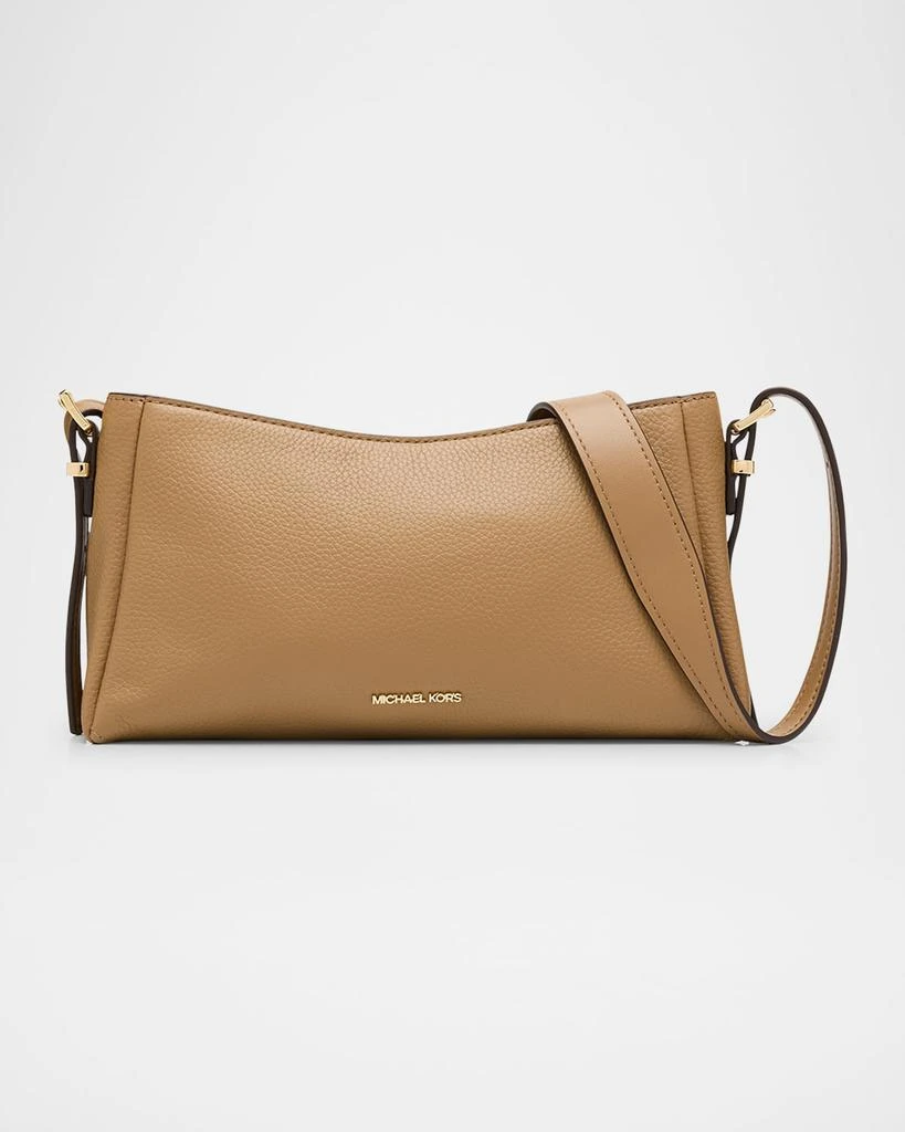 Michael Kors Moore Medium Leather Crossbody Bag 1