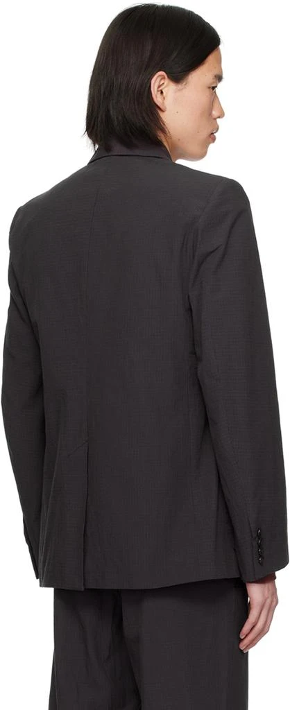 Edward Cuming Brown & Navy Striped Blazer 3
