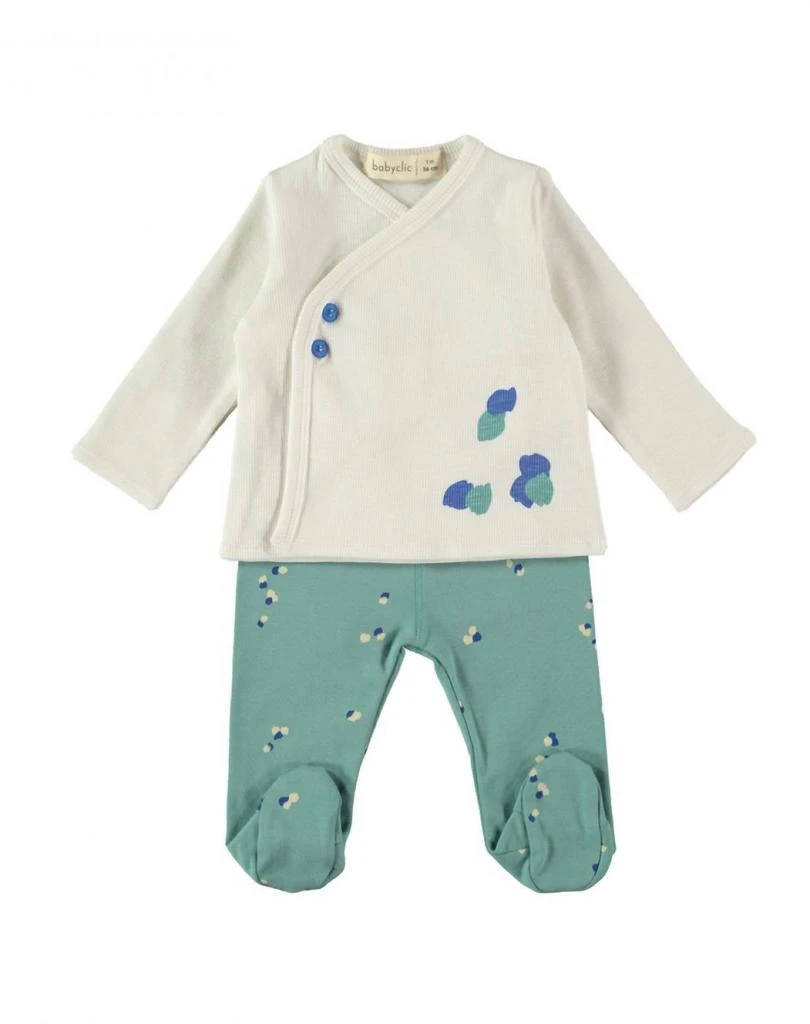 Baby Clic Kid
s Jacket, Footed Pant 
Hat 3PC Set