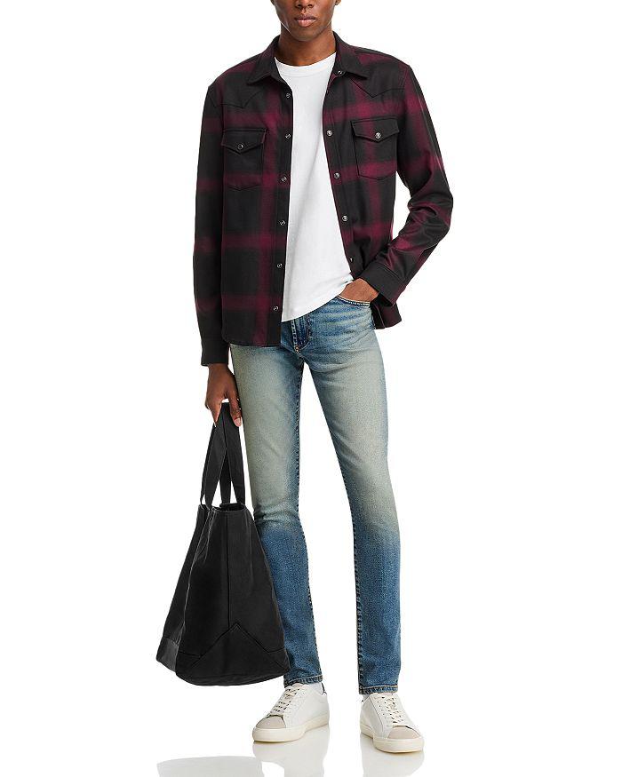 MONFRÈRE MONFRERE Greyson Skinny Jeans in Dark Vintage Blue