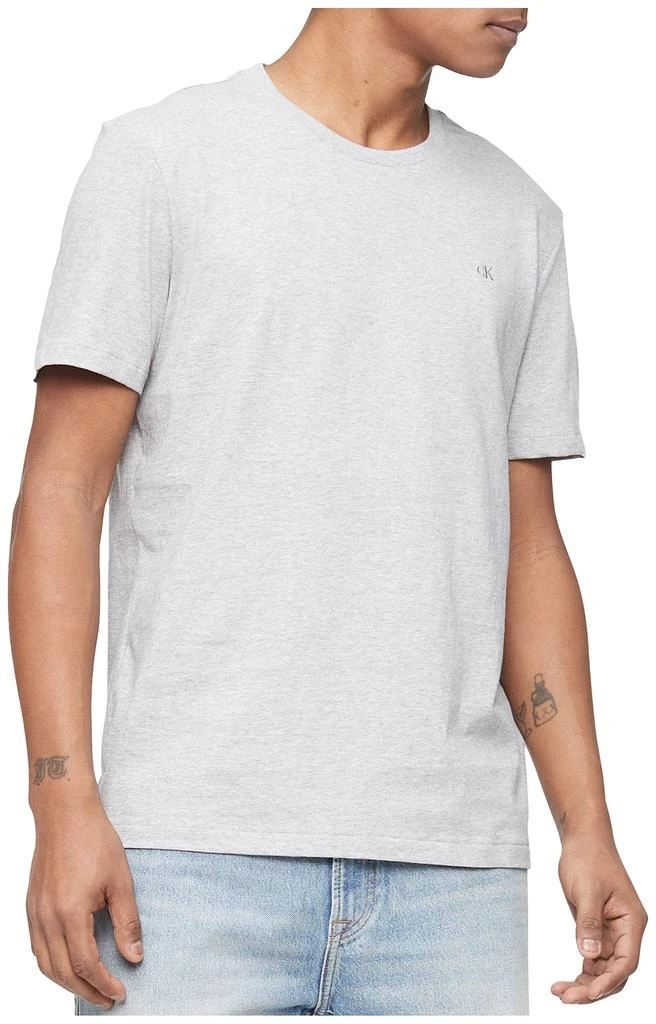 Calvin Klein Calvin Klein Men's Smooth Cotton Solid Crewneck T-Shirt