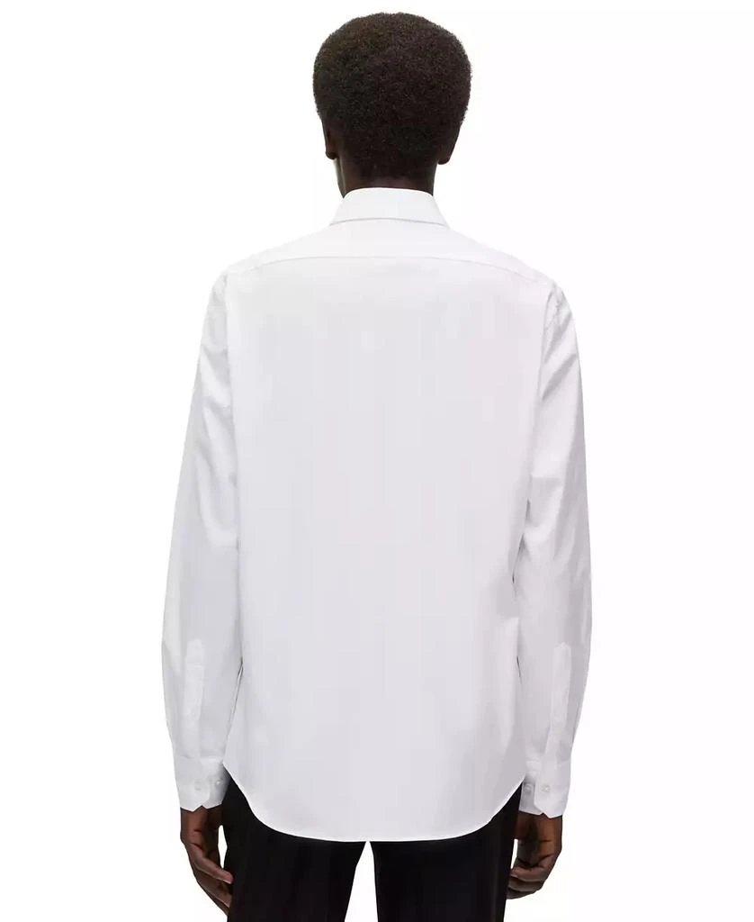 Hugo Boss Men's Stretch-Cotton Twill Regular-Fit Dress Shirt - Shirts -  Free Shipping - BeyondStyle