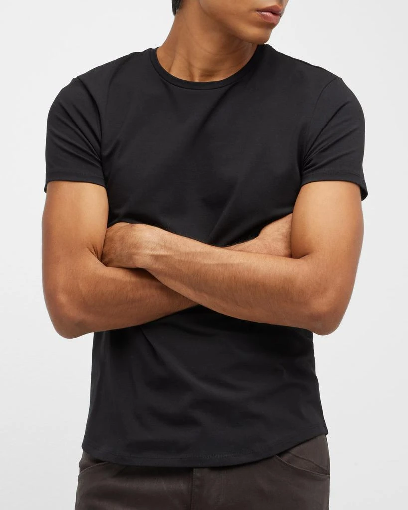 MONFRÈRE Men's Dann Solid Crew T-Shirt 5
