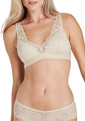 Bali Comfort Revolution® Comfy Glam Scallop Lace Wirefree Bralette 1