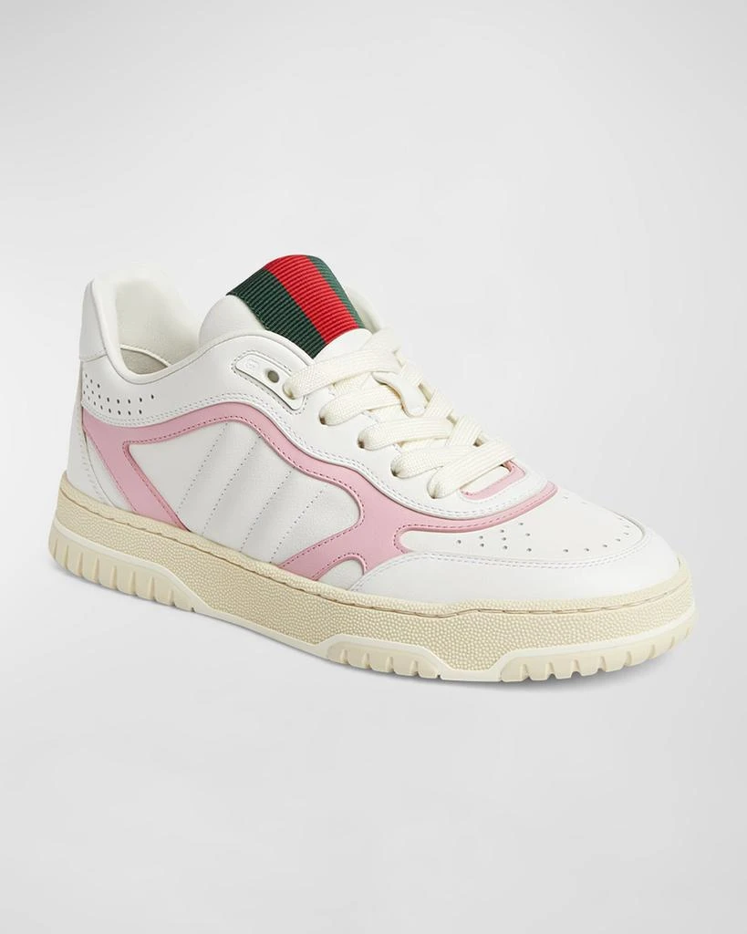Gucci Bicolor Web Low-Top Sneakers 2