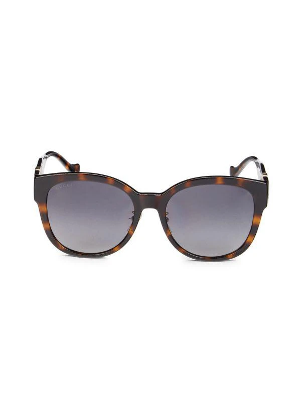 Gucci 56MM Oval Sunglasses 1