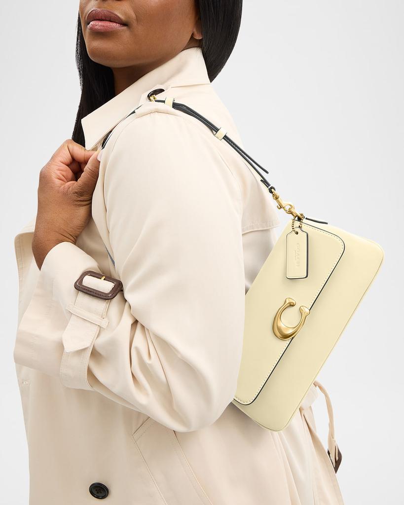 Coach Jet Refined Calf Leather Shoulder Bag - Shoulder Bags