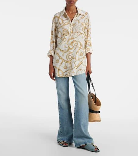 Balmain Chaînes silk shirt 2