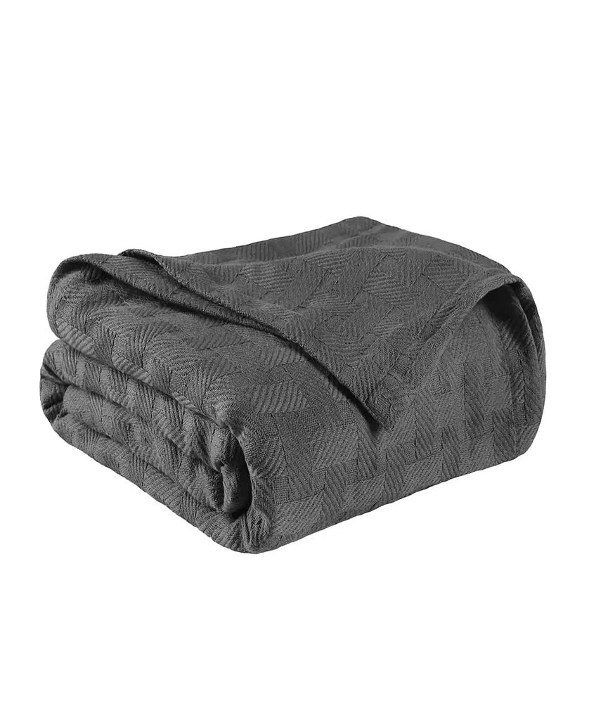 Superior Basket Weave All Season Cotton Blanket 2