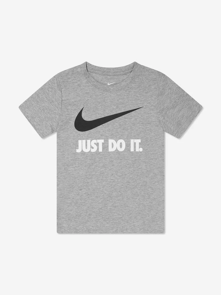 NIKE Nike Boys Swoosh JDI T-Shirt in Grey