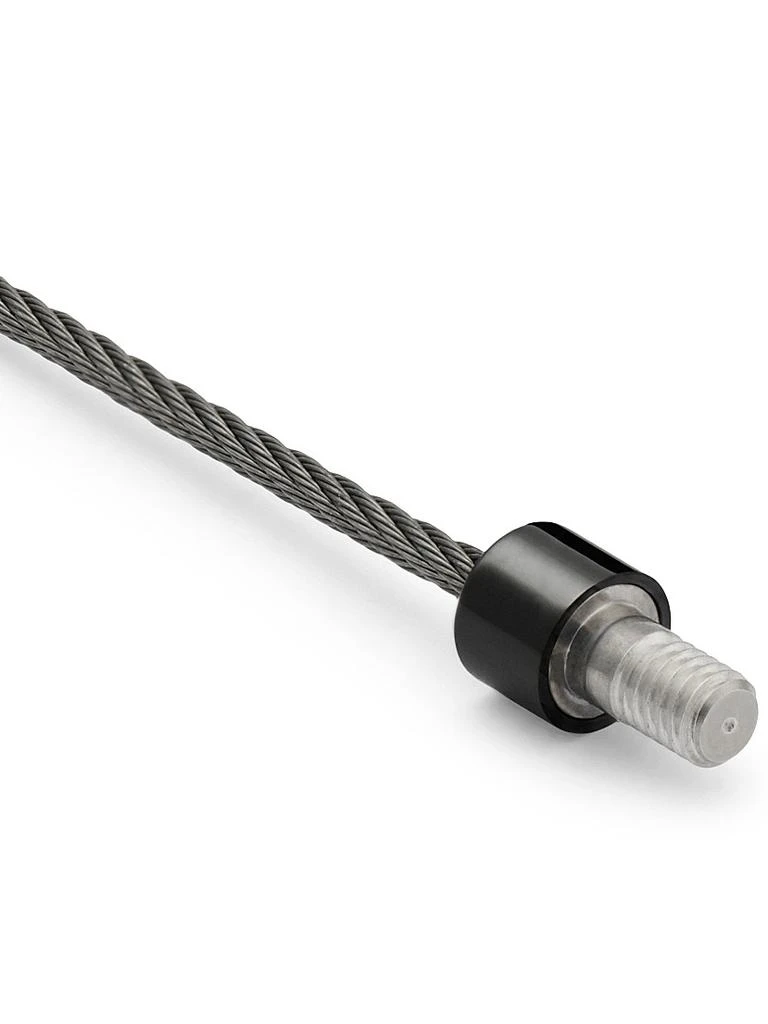 Le Gramme 5G Polished Ceramic Cable Bracelet 4