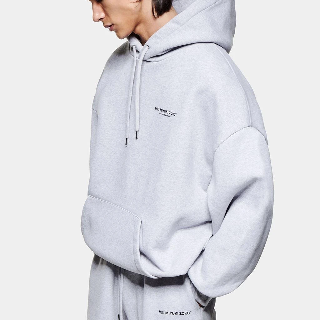 MKI Miyuki Zoku MIYUKI ZOKU Design Studio Loopback Cotton-Blend Hoodie 1