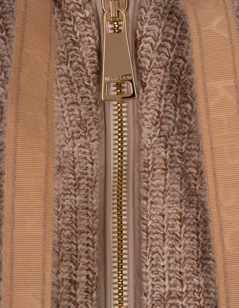 Khrisjoy Sand Khris Crop Knit Down Jacket 3