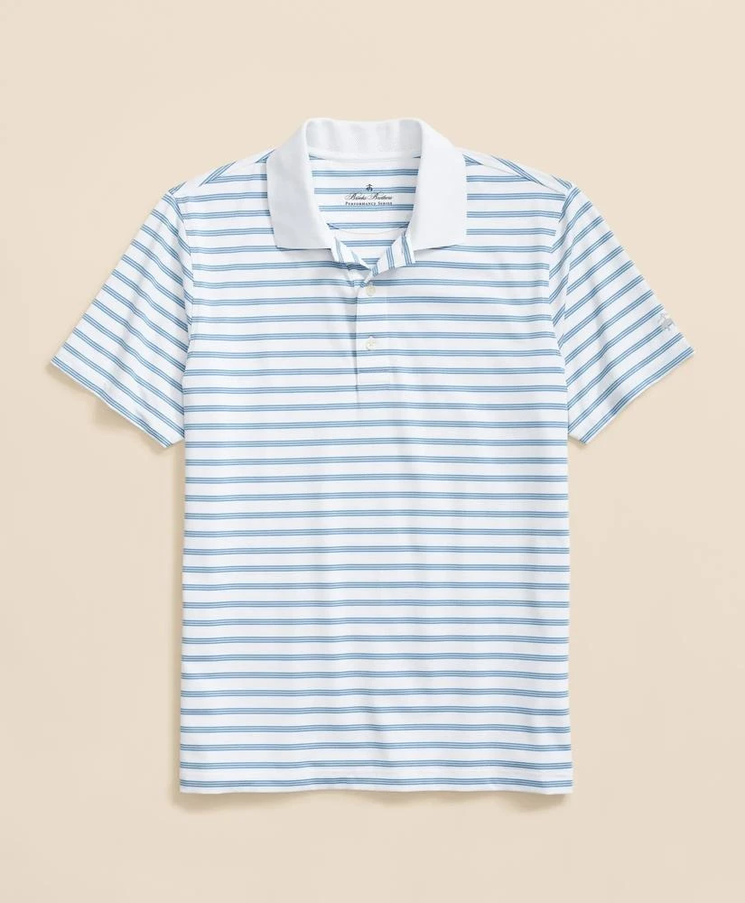 Brooks Brothers Performance Series BB#1 Stripe Polo Shirt 6