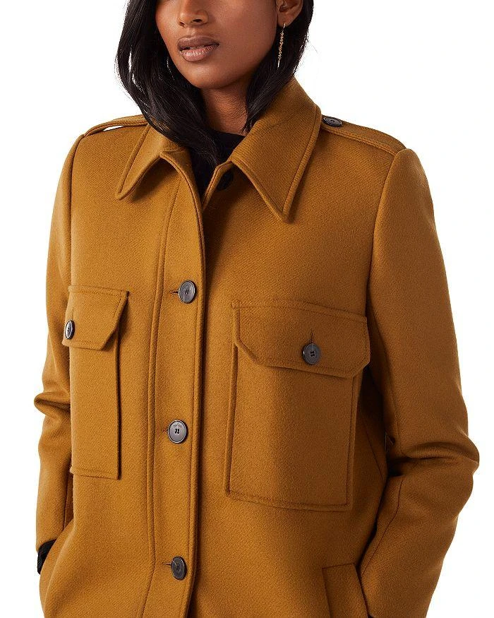 ba&sh Balmacaan Long Coat 1