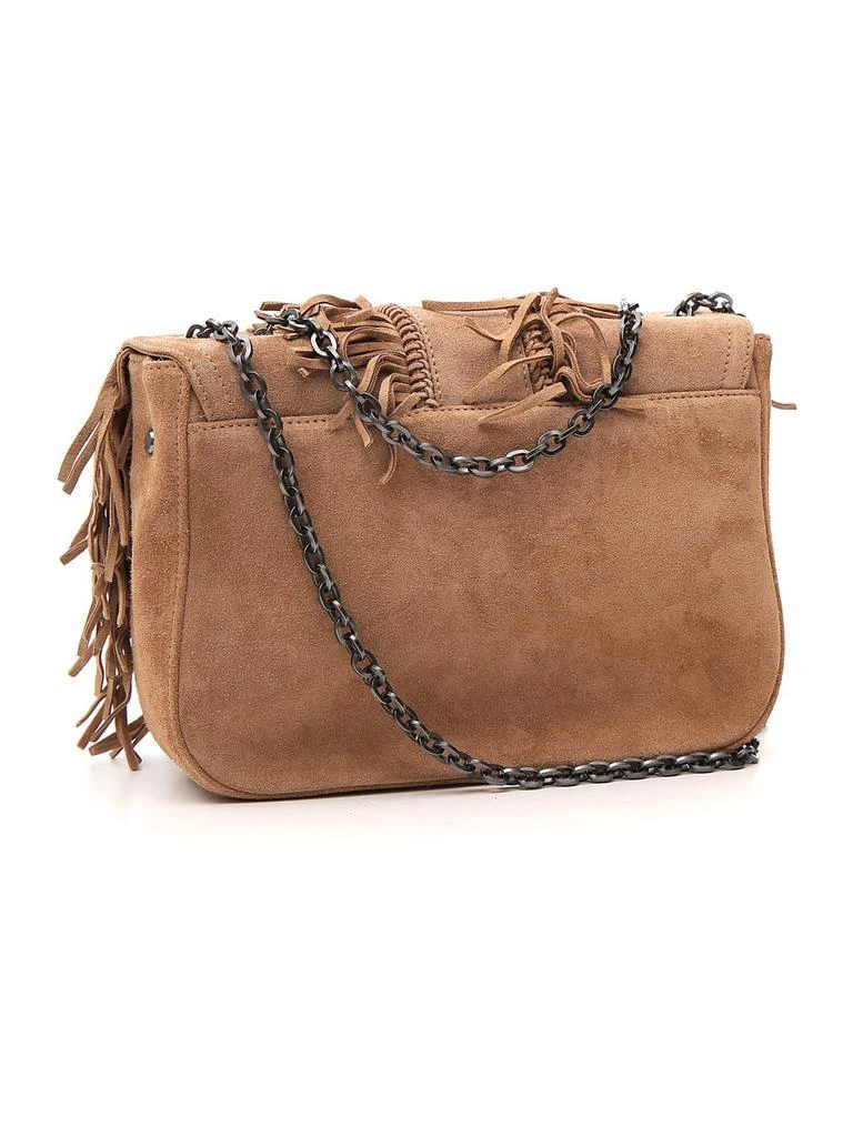 Longchamp Longchamp Fringed Front Flap Crossbody Bag 2