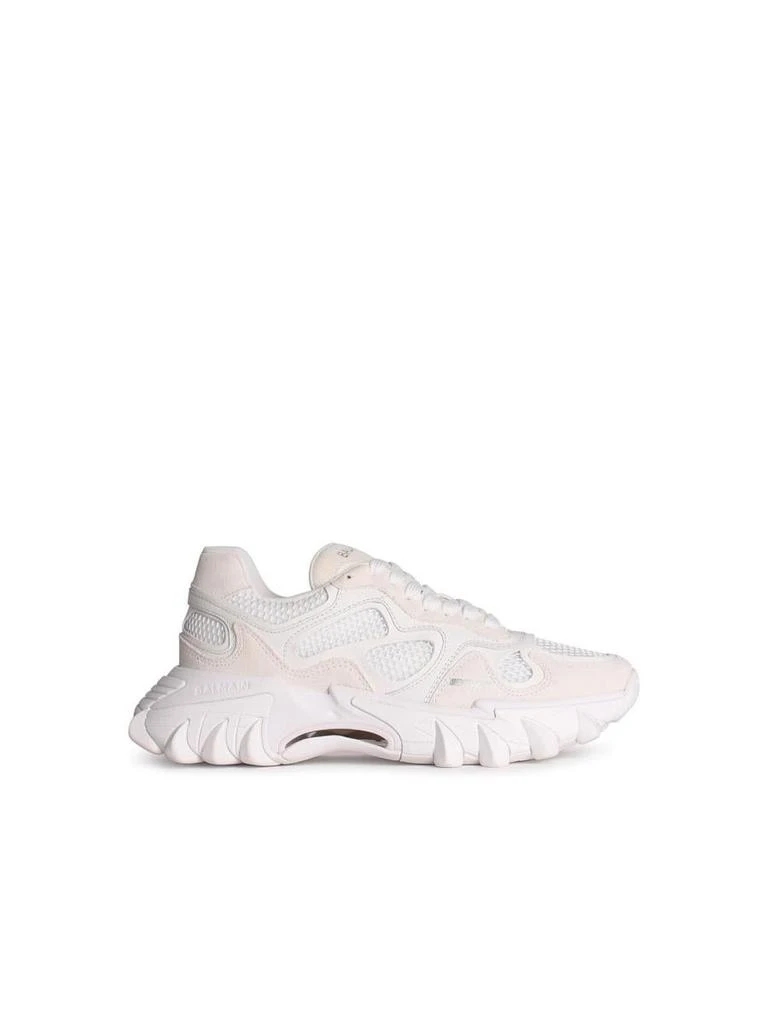 Balmain Balmain 'B-East' White Leather Blend Sneakers 1