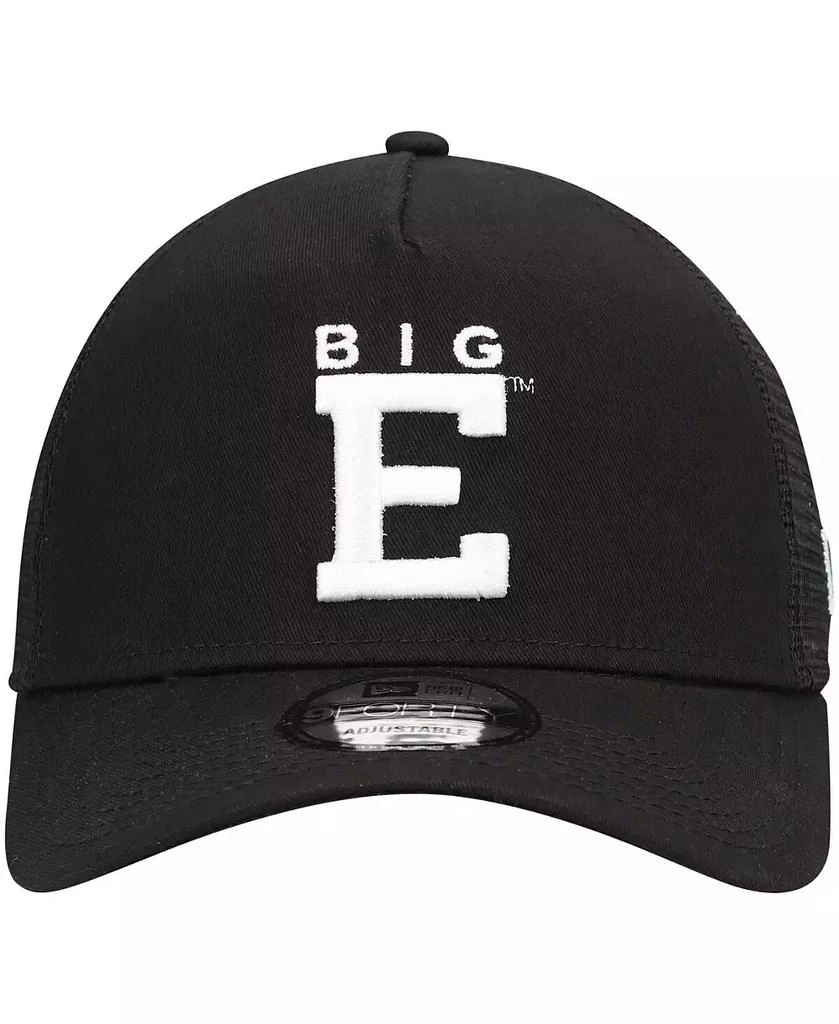 New Era Men's Black Dale Earnhardt Big E Legends 9FORTY A-Frame Trucker Snapback Hat 3