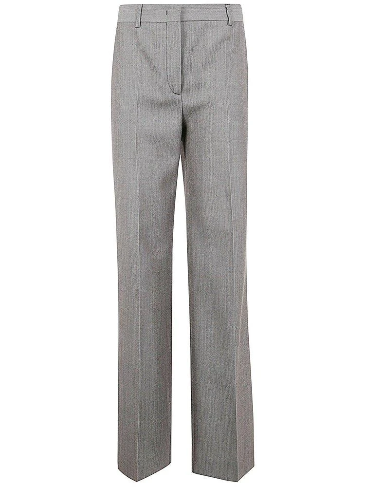 Alberta Ferretti Alberta Ferretti Pressed-Crease Straight-Leg Trousers 1