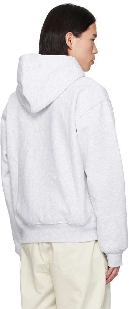 STUSSY Gray Dot Sport Hoodie 3