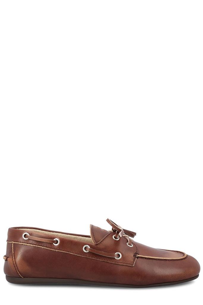 Miu Miu Black Leather Loafers - Shoes - Compare Prices from