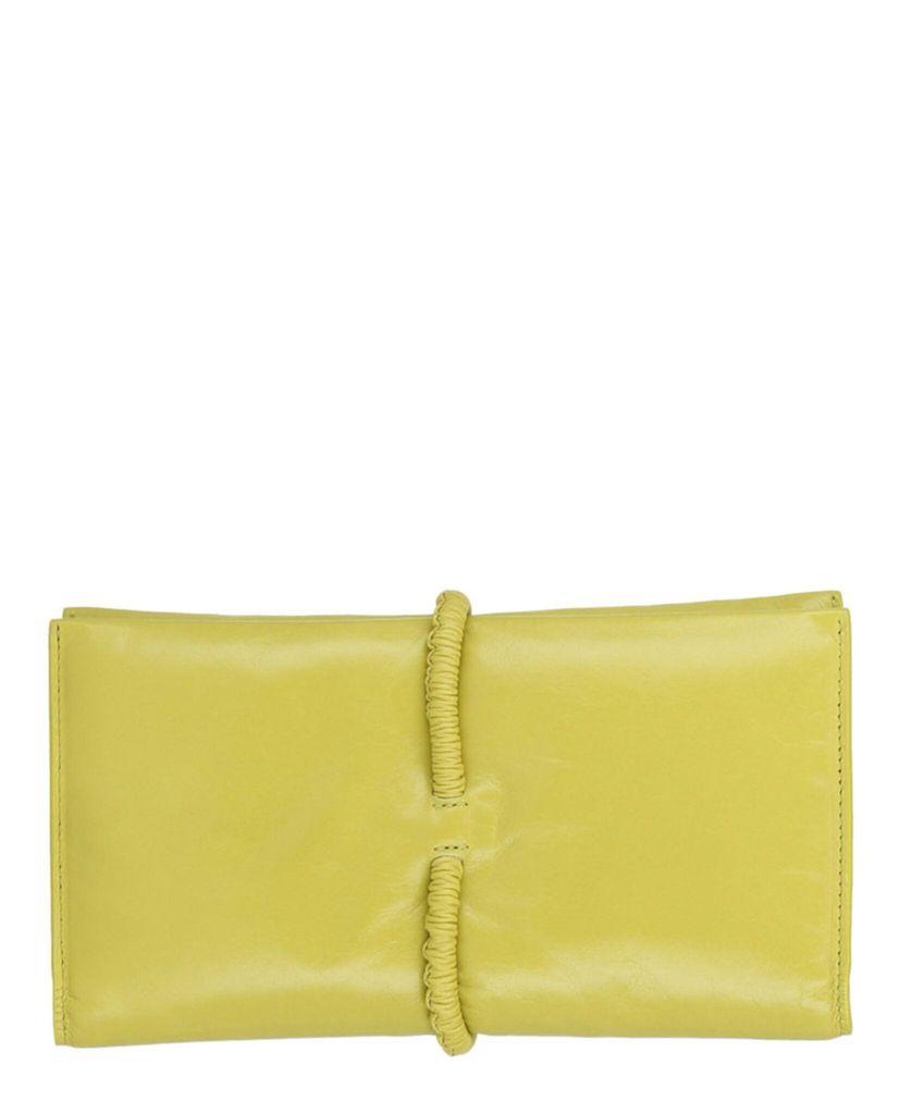 Bottega Veneta Leather Bi-Fold Clutch Bag