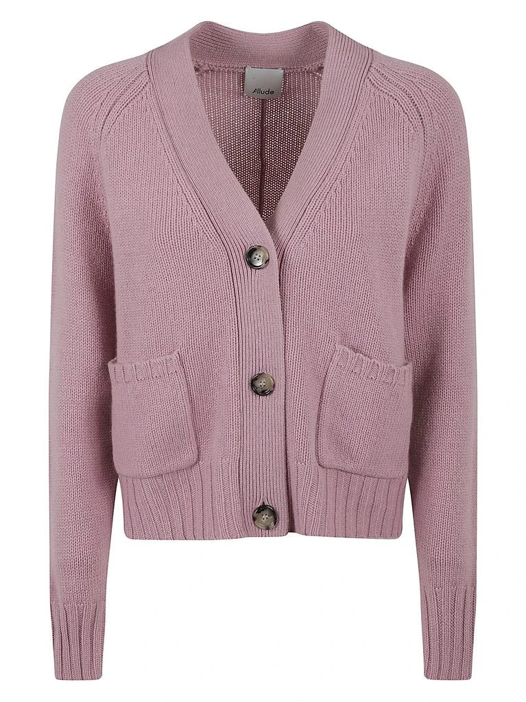 Allude V-neck Buttoned Cardigan 1