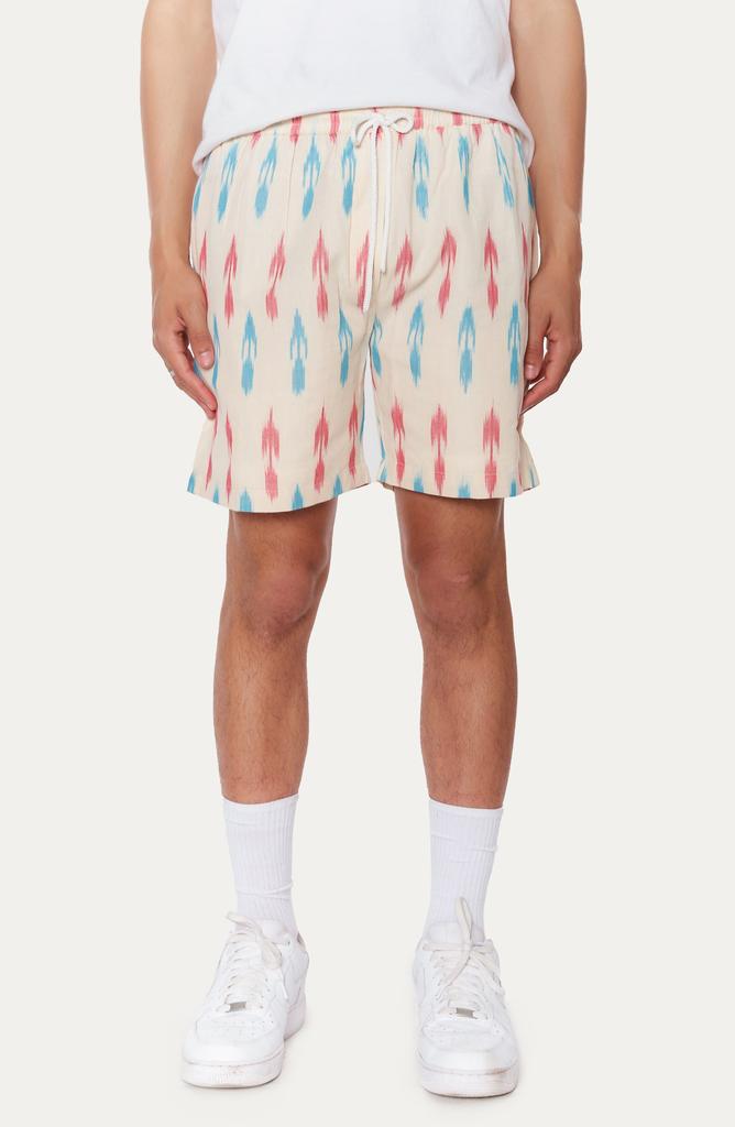 Raga Geo Print Pull-On Short