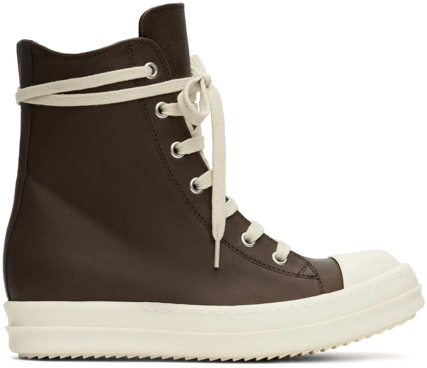 Rick Owens Brown Porterville Sneakers 1