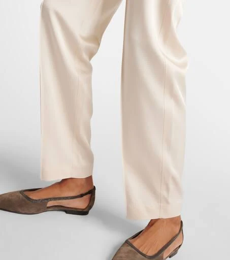 Brunello Cucinelli High-rise tapered pants 5