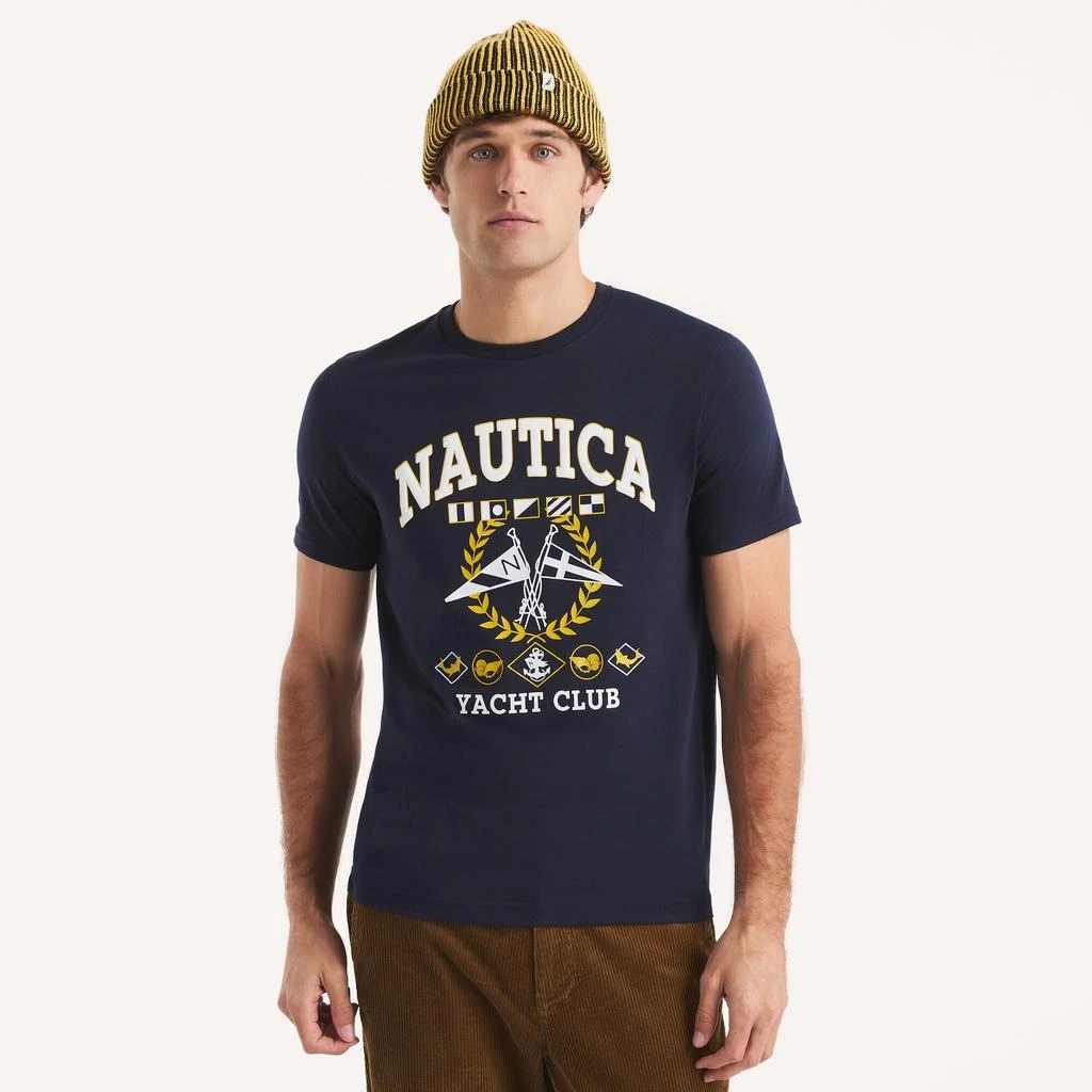 Nautica Mens Yacht Club Graphic T-Shirt 4