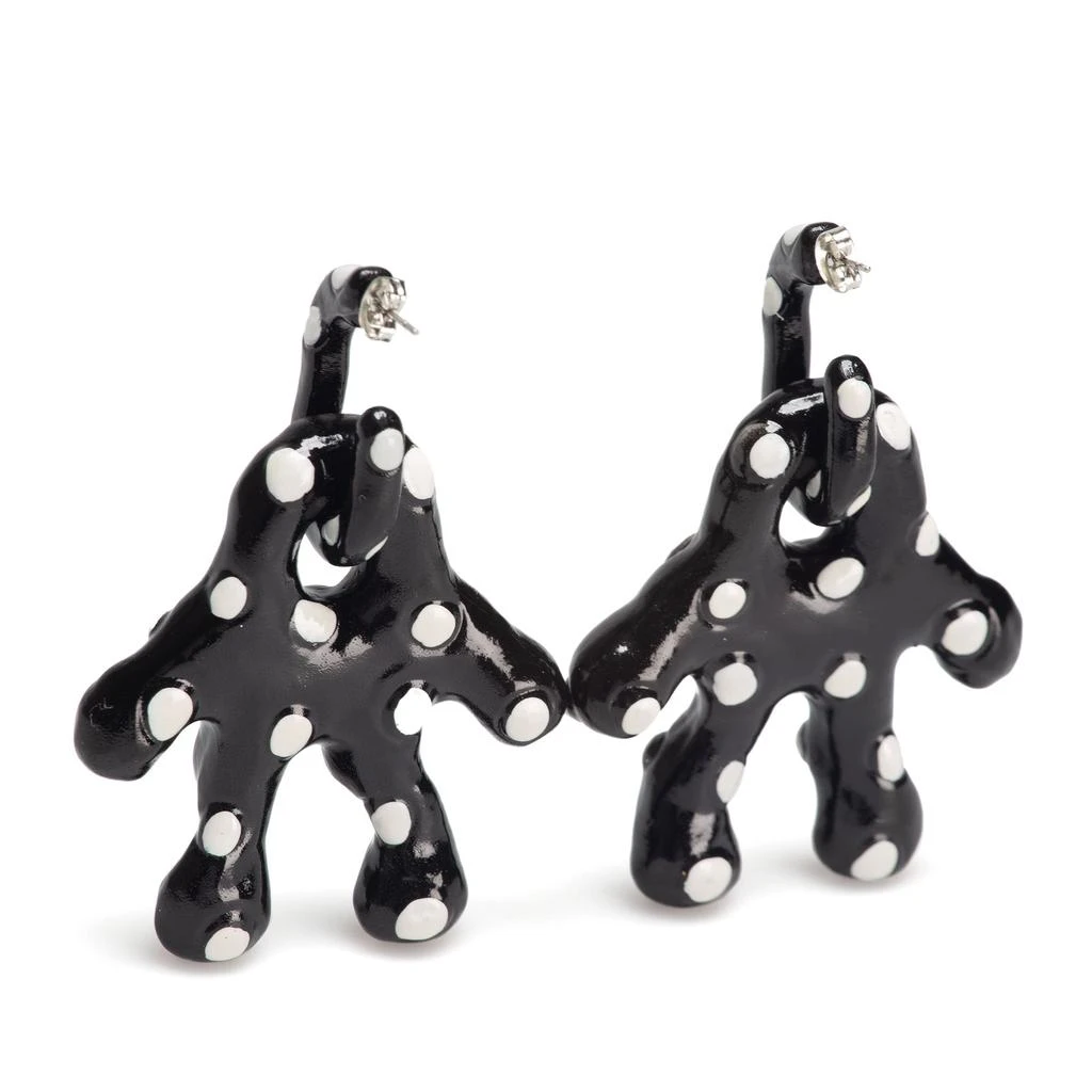 Avavav Old Lady Earrings Black 3