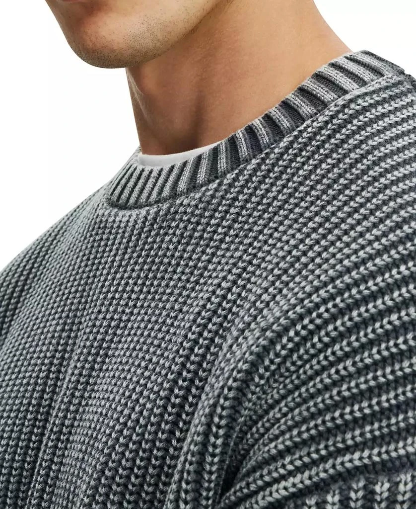 Cotton On Men's Washed Box Fit Crew Knit Sweater 3