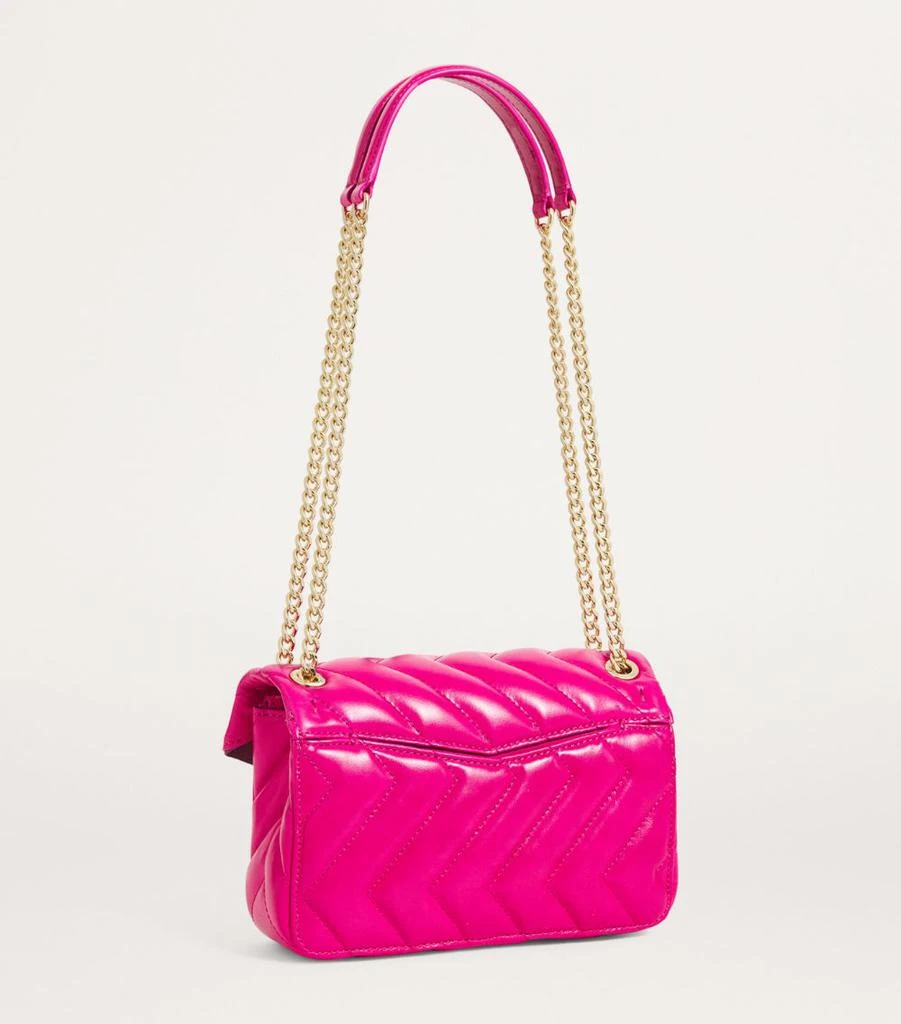 SANDRO Quilted Leather Cross-Body Bag 3