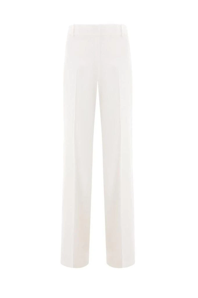 ERMANNO Straight-Leg Trousers With Structured Waistband 1