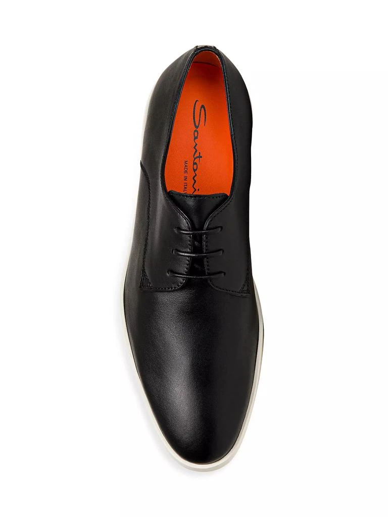 Santoni Atlantis Leather Oxfords 5
