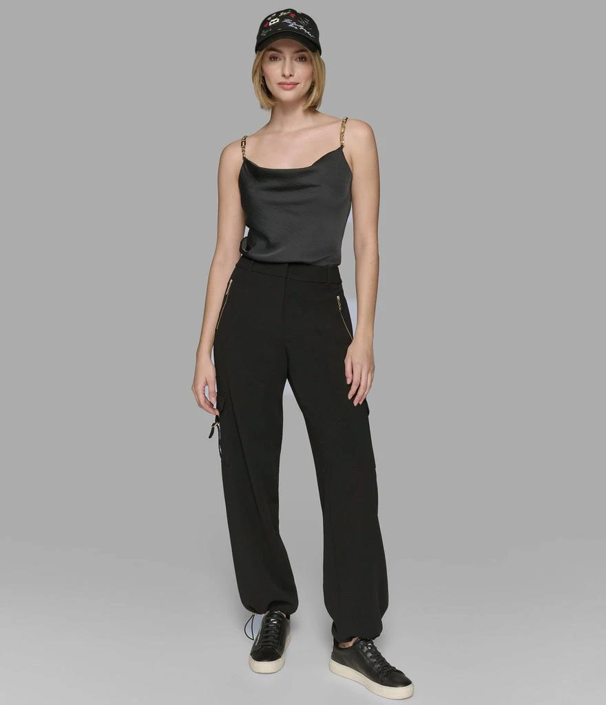 Karl Lagerfeld Paris SILKY CARGO JOGGERS 4