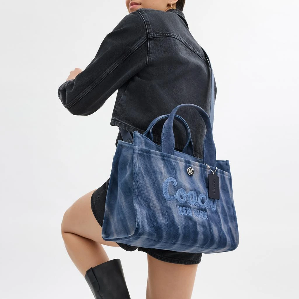 Coach Tie Dye Cargo Cotton-Canvas Tote 2