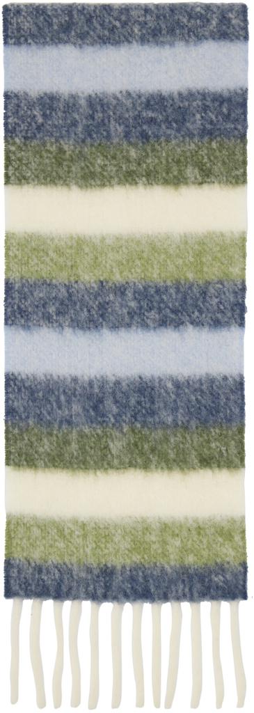 Shop Dark grey wool blend Malo scarf on Sale at BeyondStyle