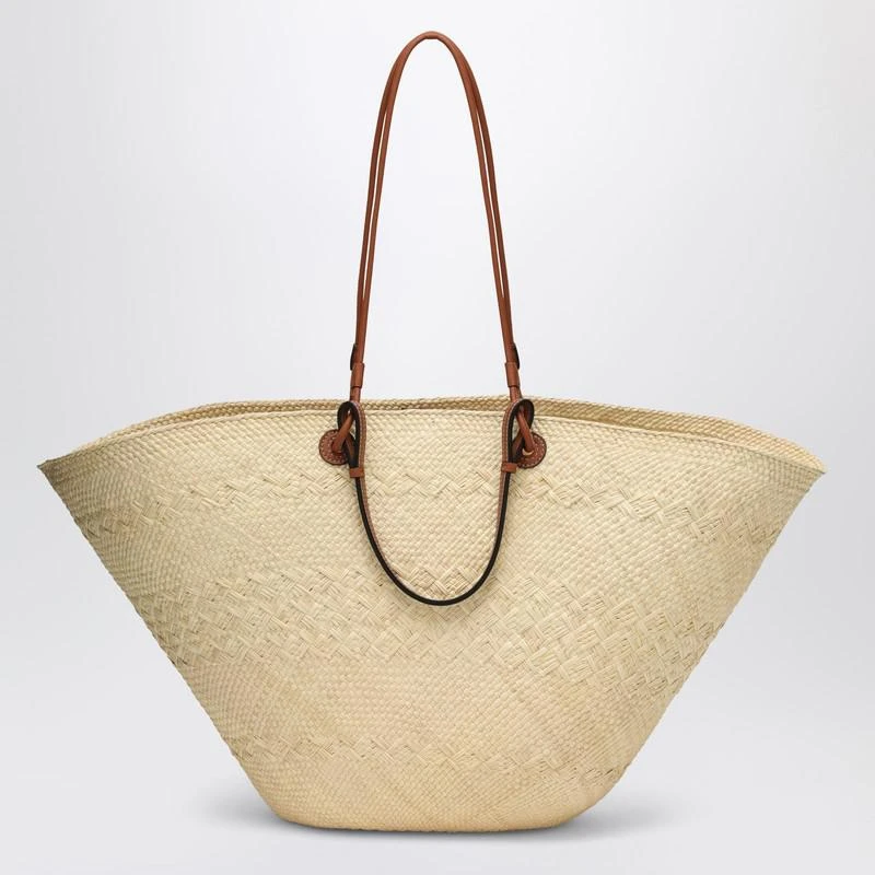 Loewe Large Anagram Basket tote in Iraca Palm 4