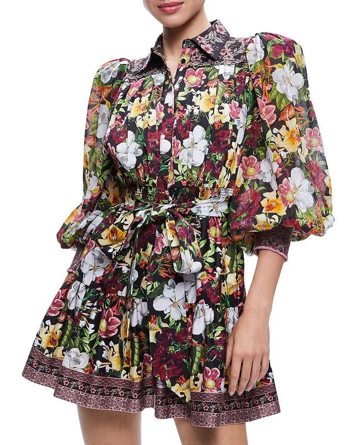 Alice + Olivia Tiffie Mini Dress 1