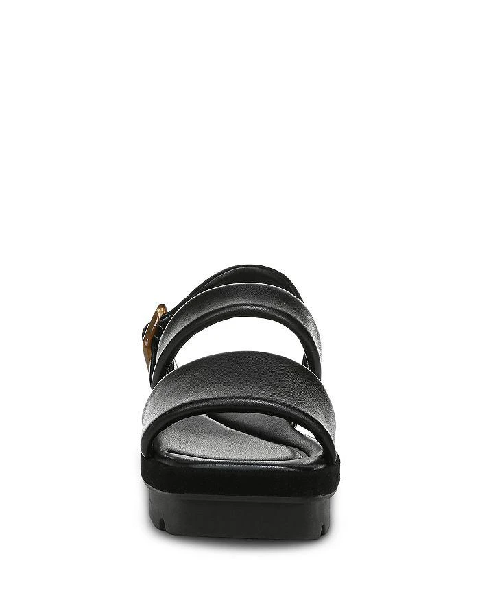 Vince Women's Bowie Square Toe Platform Sandals 4
