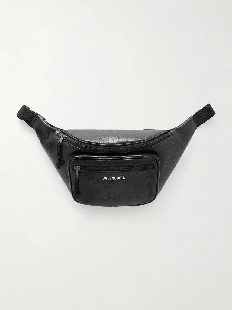 Balenciaga Explorer Textured-leather Belt Bag