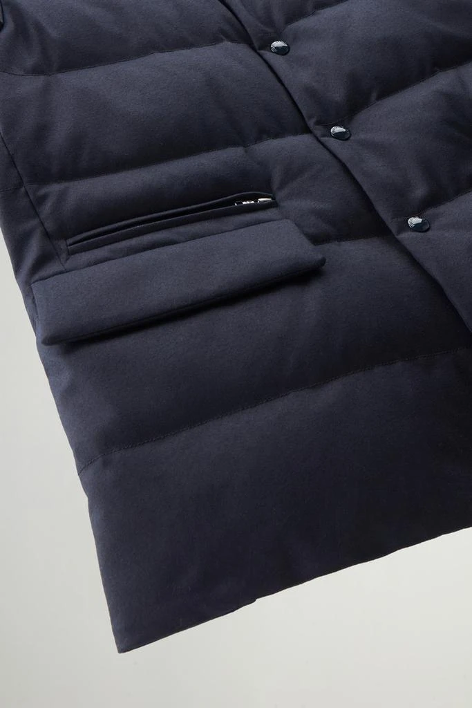 Woolrich Blazer in Vitale Barberis Canonico Virgin Wool Flannel - Men - Blue 8