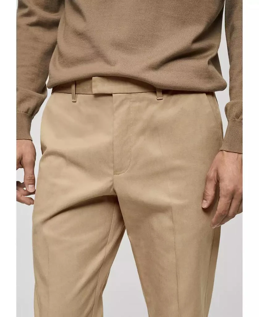 Mango Men's Cotton Trousers 4
