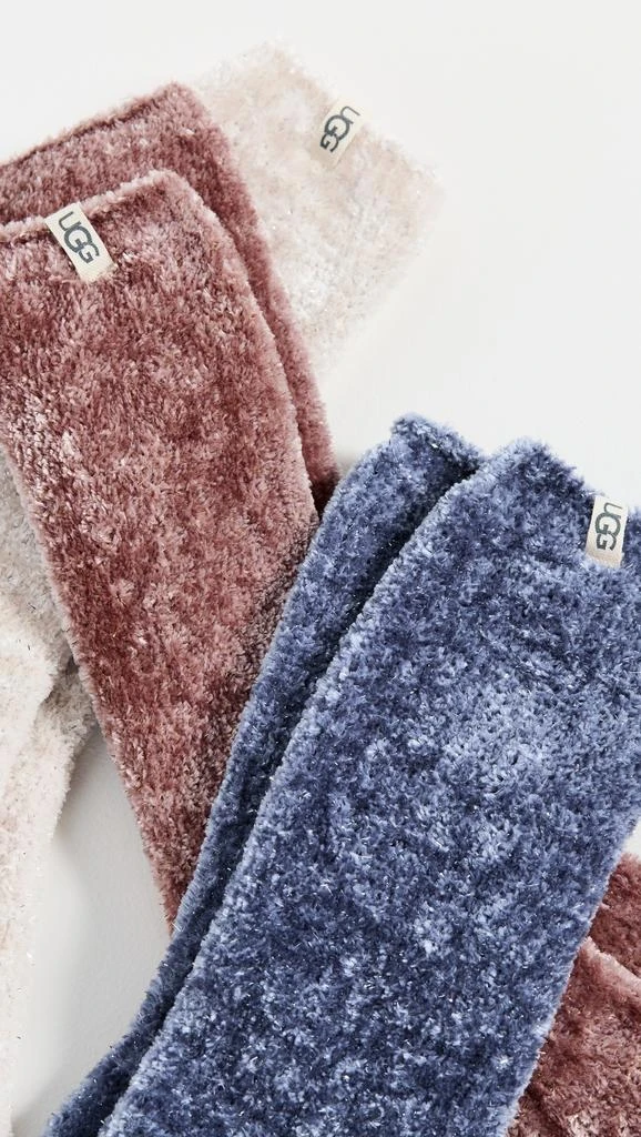 UGG Leda Sparkle Socks 3 Pack 2