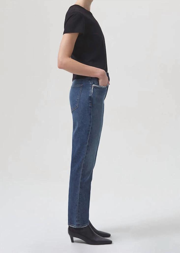 AGOLDE Agolde - Riley High Rise Straight Crop Jean 2