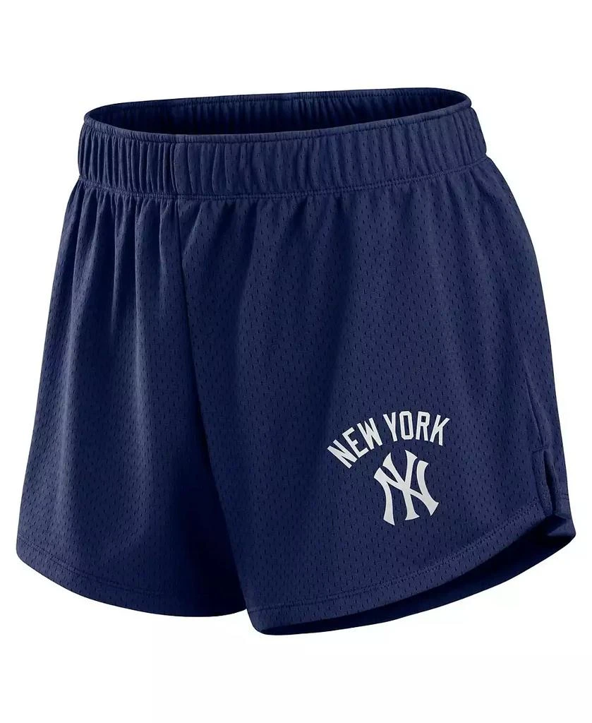 Fanatics Women's Navy New York Yankees Mesh Shorts 3