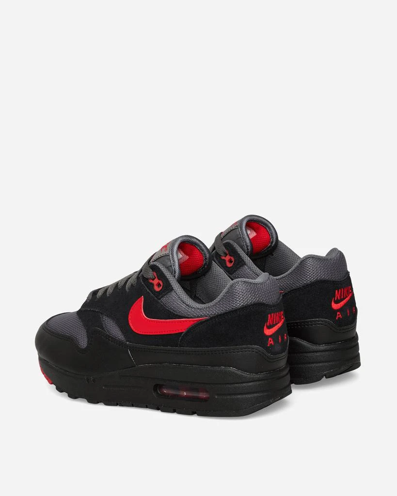 NIKE Air Max 1 Essential Sneakers Black / Iron Grey / University Red 4